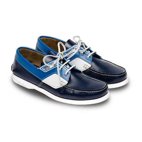 prada boat shoes.